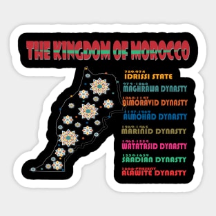 morocco kingdom Sticker